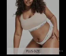 캘빈 클라인 같은 어패럴쪽이 플러스 사이즈 모델 쓰는건