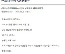 5분만에 근로장려금 다 쓰는 방법