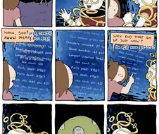 인생 스탯 보여주는.manwha