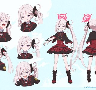 블루아카) 애니판 무츠키 설정화