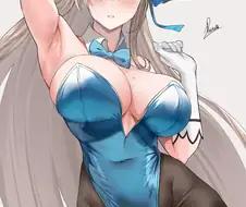 후방,블루아카) 야한 바니걸 아스나.manga
