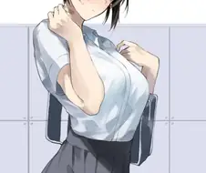 키큰 단발 여고생이 사실.manga