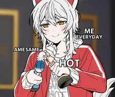 버튜버,백합) 아메사메가 너무 좋은 작가님