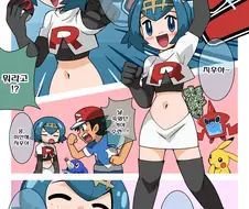 포켓몬) 로켓단이 된 알로라 걸즈.Manhwa