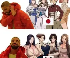 한일 밀프 대결