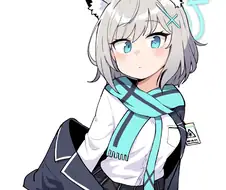 블루아카)전설의 첫 팬아트