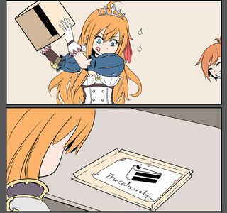 프리코네) The cake is a lie.manga