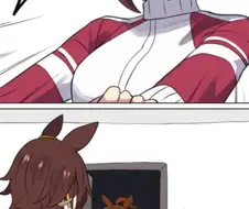 말딸) 타키온: 스칼렛군, 전에 부탁받은 해어 트리트먼트를...