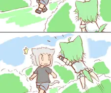 여우소녀 놀려먹는 만화.manwha