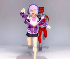 괴한에게 쫓기는 아카네.manga