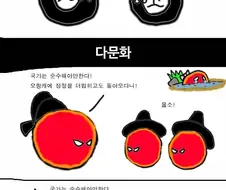 폴란드볼)민족의 반역자 유교도의 나라 조선,한국의 명예 고구려 만화