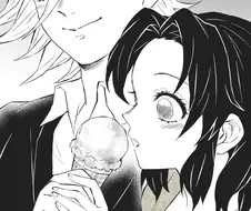 귀멸) 시노부와 도우마가 데이트 하는 만화.manhwa