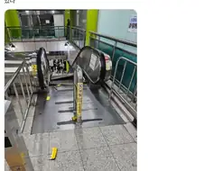 에스컬레이터 점검이 잦다고 뭐라할 수 없는 상황