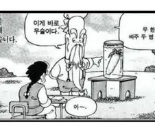 무술을 단 한컷으로 알려주는 만화.manwha