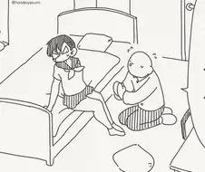 여자 소개 시켜달라는 만화.manhwa