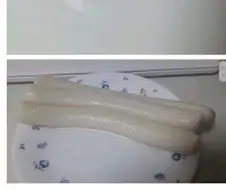 여동생이 밥이랑 간식 줬다