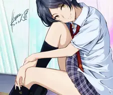 @) 단발머리 아이돌