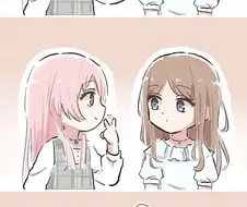 뱅드림)아논소요 케이크 먹여주는 만화(+뒷이야기)