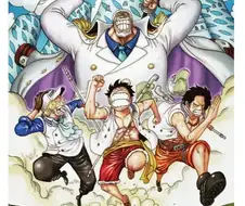 원피스)해군 파워밸런스 정신나간 세계관