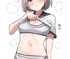 @) 속옷 보여주는 아사히