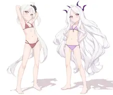 블루아카) 할머니 비키니짤
