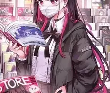 잡지를 사러왔더니 잡지 표지모델의 여자가 눈앞에 있었다.manga