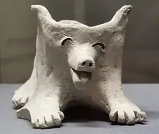 신라시대 멍뭉이 토기
