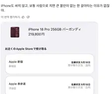 일본 아이폰 대란, 18 시리즈 예약 후 다음날까지 매진X