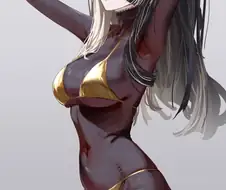 버튜버)노출하나 없이 금비키니 보여주는 라덴쨩.jpg