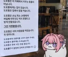 도로롱애게 먹이를 주지 마세요