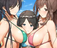 @) 젖 계곡에 파묻힘