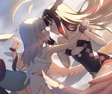 버튜버) 구라 vs 이나