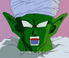 드래곤볼]부활 앞에서 머리 돌아가는 피콜로