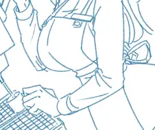 알바생 예림이 때문에 미치는 만화