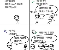 파일 붙여 넣기 할 때 중복되면.