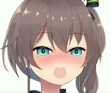 버튜버) 의외로 오류로 탄생한 얼굴