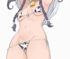 후방) @) 젖소 비키니 미요시