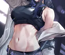 [블루아카] 사오리의 복부나 보고가