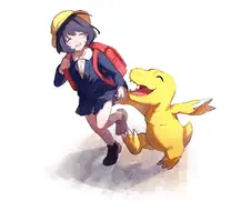 @) 아구몬과 야무몬