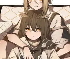 명일방주)사이좋은 모녀의 모습.manga