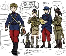 1차대전에 판타지 요소를 넣는다면 Manhwa