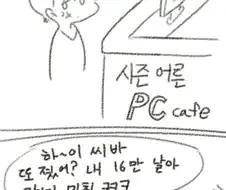 알바년 교육하는 만화.manwha