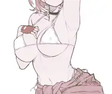 버튜버,후방) 수영복 순산형 루이모.manga