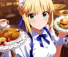 Fate)AI) 세이버의 아이돌화