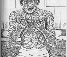 이토준지 만화 특유의 광기