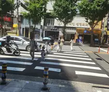부산의 횡단보도