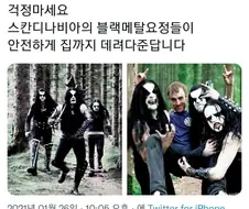 북유럽의 메탈 요정