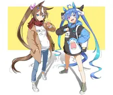 [말딸] 사복 테이오&터보
