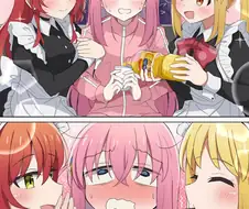 [봇치더락] 메이드 카페에 간 봇치