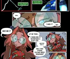 소닉에게 패배한 에그맨이 TS갱생하는 만화